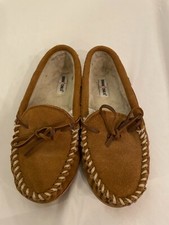 Minnetonka Womens Moccasins Size 4 Brown