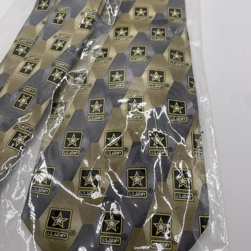 Eagle Wings Army Tie Mens Tie All Over Print Army Design Multicolored Official - Picture 3 of 5