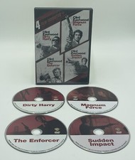 4 Film Favorites DIRTY HARRY COLLECTION DVD Set Magnum Enforcer Sudden Impact