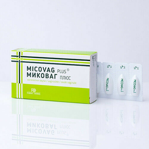 Micovag plus / Recovers and normalizes vaginal pH, itching and burning - Picture 1 of 1