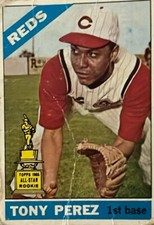 1966 Topps #72 Tony Perez 