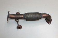 Hosenrohr/Flexrohr Für Abgasanlage - Passt Für Mazda 3, C30, S40, Focus, C-Max Mit 1,6-Liter-Motor | Aus Stahl, Länge 54 Cm, Einfach Zu Ersetzen
