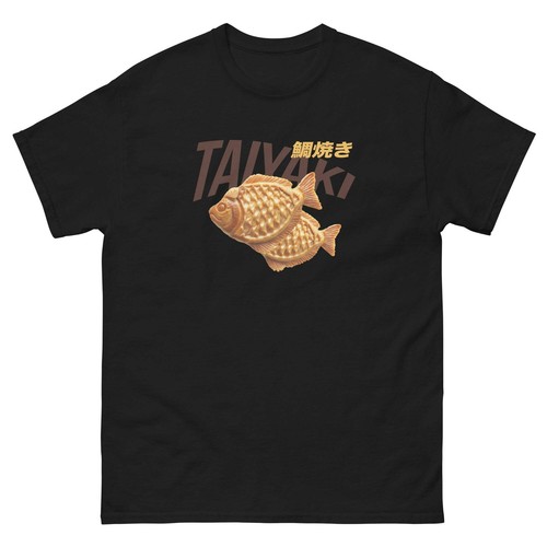 Camiseta gráfica divertida comida japonesa taiyaki unisex manga corta - Imagen 24 de 72