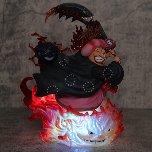 One Piece GK Four Emperors BIG MOM Charlotte Linlin Luminous Figure Statue w/box - Picture 16 of 18