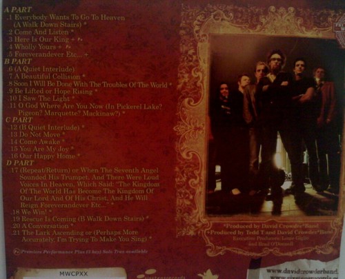 DAVID CROWDER BAND  - A COLLISION - Bild 2 von 2