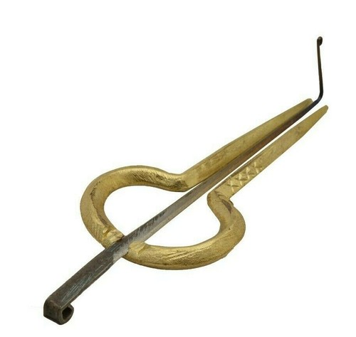 Rajasthani Folk Musical Morsing Jaw Harps Mukhchang Instrument Brass Morchang - 第 4/7 張圖片