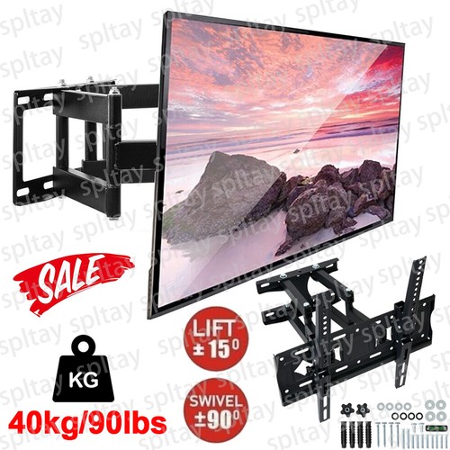 TV Wandhalterung für 32-75 Zoll Schwenkbare Wandhalter Fernseher Neigbare - Bild 2 von 20