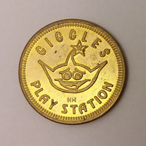 Giggles Play Station Arcade Rockaway, NJ Pepsi Game Token 24mm - Picture 1 of 2