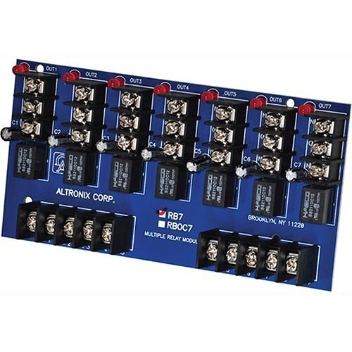 Altronix RB7 Relay Module, Ultra Sensitive, 12/24VDC Isolated form 'C' at 1A - Picture 1 of 2