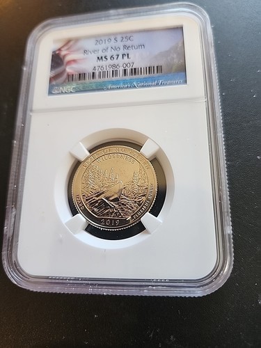 2019-S River of No Return NGC MS67 PL 25C *27/12 pop - no PG - 347 Registry pts* - Bild 2 von 6