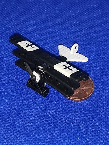 Military Micro Machines WW1 UK GERMAN BIPLANE TRIPLANE DIF TYPES / CAMOS - Bild 6 von 12