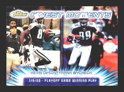 2000 TOPPS FINEST FOOTBALL BASE & INSERTS / SEE DROP DOWN MENU 4 CARD U  RECEIVE - Picture 269 of 328