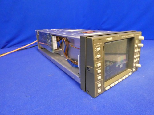 Leader LV5700A Multi SDI Monitor Waveform Vector w/ 3 Modules Read Ad, Noisy Fan - Picture 3 of 17