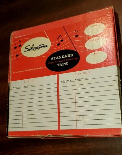 Usato - Nastro di registrazione magnetico standard Silvertone n. 9951 Mulinello 7" 1200 FT - Foto 2 di 3