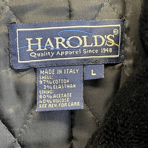 HAROLD’S Mantel Damen schwarz großer Samt Fellbesatz Kragen durchgehender Reißverschluss gefüttert Jacke - Bild 4 von 15