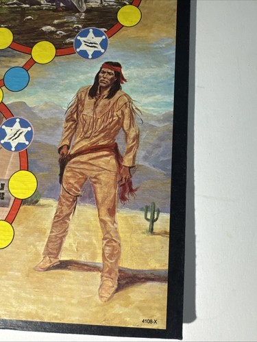 Legend Of The Lone Ranger 1980 Vintage Milton Bradley Board Game Complete - Picture 12 of 16
