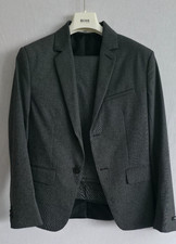 Boss Jungen Anzug 152 Kommunion US 12 XS Hemd blau elegant Hochzeit Party