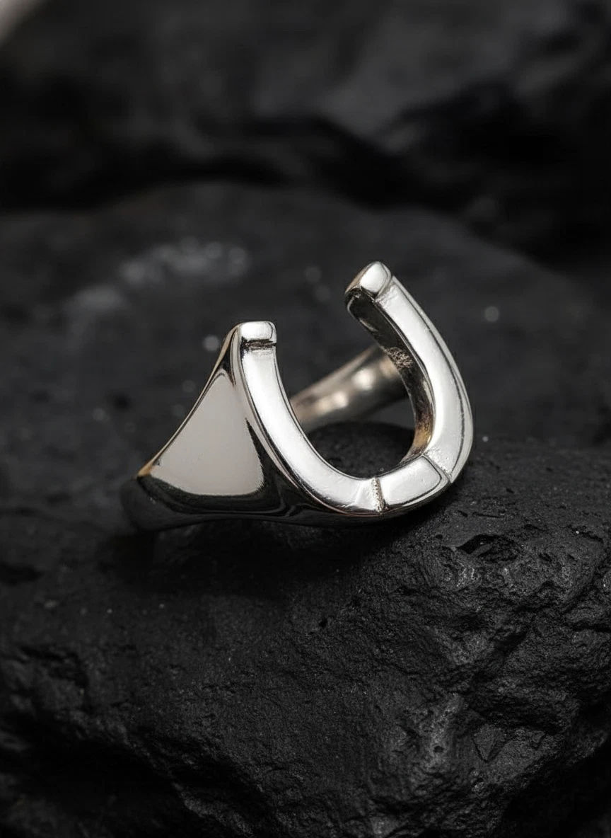 Good Luck Ring In Men's Rings for sale | eBay