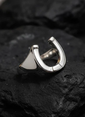 Good Luck Ring In Men's Rings for sale | eBay
