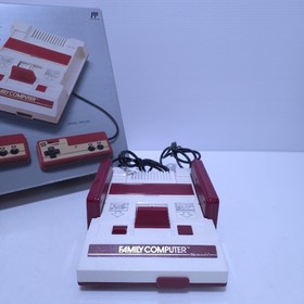 Nintendo Famicom HVC-001 Console with Box Tested Family Computer