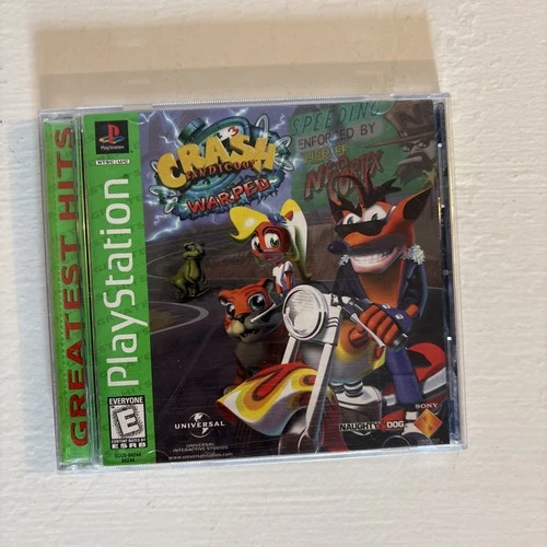 Crash Bandicoot 3 Warped (Sony PlayStation, 1998)