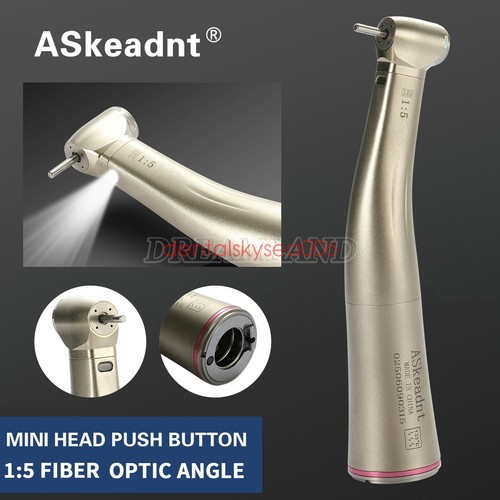 Ángulo dental 1:5 pieza de agua con luz roja compatible con KaVo NSK rojo - Imagen 10 de 24