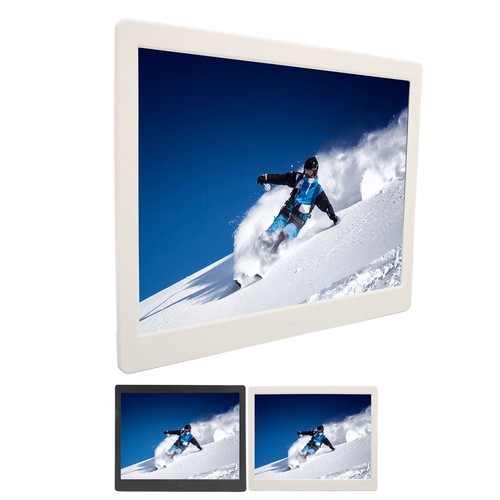 16in Digital Frame 4:3 IPS Display 1600X1200 Resolution Electronic Photo Fra NEW - Afbeelding 11 van 24