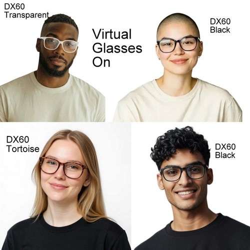 Stylish Fashion Oval Oversized Reading Glasses Retro Unisex Metal Hinges DX60 - Picture 1 of 19