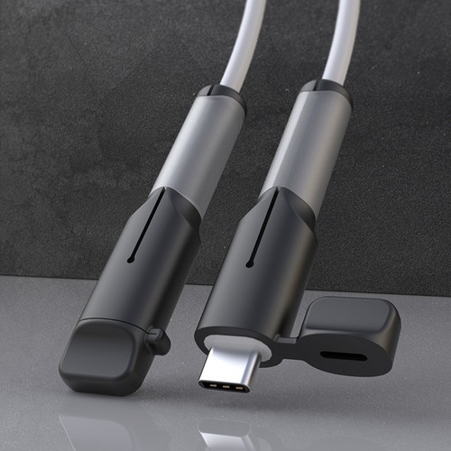 Étui de protection élégant pour fils chargeur USB C processus d'installation - Photo 2 sur 66