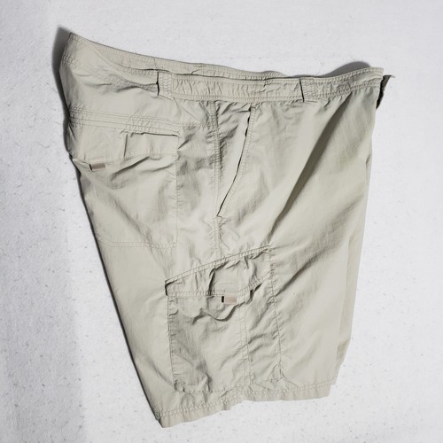 Columbia Cargo Shorts Herren 44 beige Omni-Shade Sonnenschutz Ripstop Taschen - Bild 14 von 15