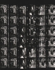 Contact Photo Sheet & Negatives Paul Linda McCartney Coolidge Matlin Meg Foster