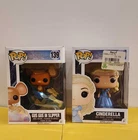 [Set of 2] Funko Pop! Vinyl: Disney - Cinderella #138 & Gus Gus in Slipper #139