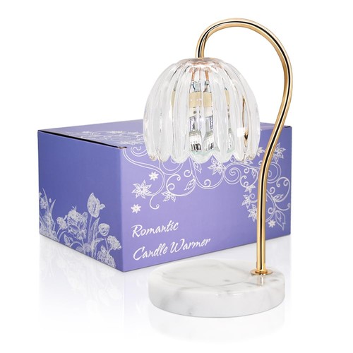 Candle Warmer Lamp with Timer, Electric Candle Warmer with 2 Bulbs for Scente... - Picture 6 of 6