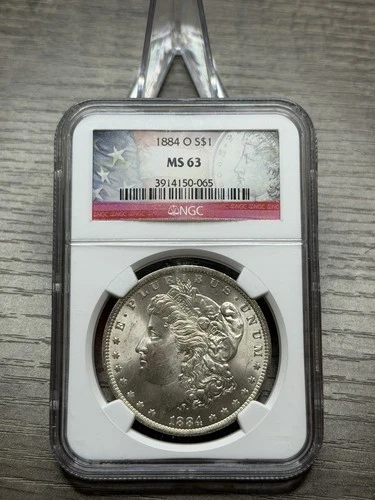 1884-O MS63 Morgan Silver Dollar NGC