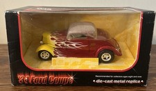 Vintage First Gear 1934 Ford Coupe Hot Rod Diecast Model 1/24 Scale Wix Filters 