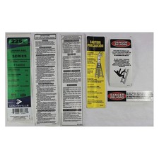 LOUISVILLE LADDER PK-FS4000 Label Kit 42DV62