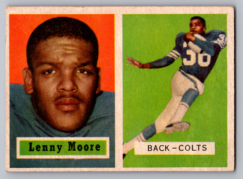 1957 Topps #128 Lenny Moore Colts
