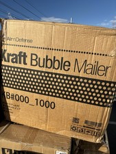 Kraft Bubble Mailer 4.75x8.75 Qty 1000