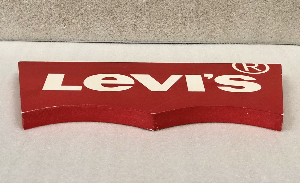 【90s】Levi's 照明 看板 ヴィンテージ 什器 アメニティー ランプ Vtg 90s LEVI'S Red Tab Logo Hanging Advertising Retail Store