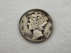 1929 D U.S. Mercury Head Silver Dime KW-8