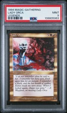 LADY ORCA Legends PSA 9 MTG [Nostalgium]