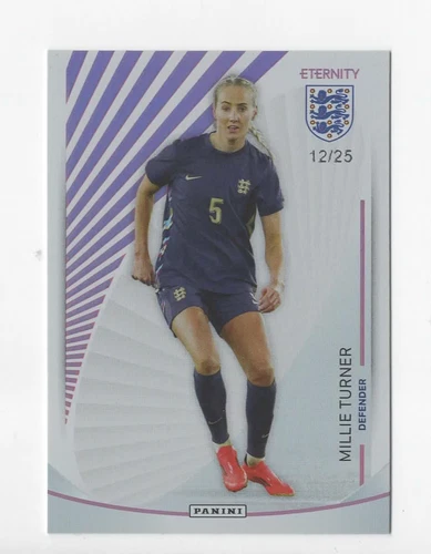 Panini Eternity Lionesses 2025 Millie Turner England Base Magenta Card /25
