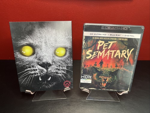 Pet Sematary (4K UHD+Blu-ray+Digital+**MINT**Slipcover) Factory Sealed - Picture 2 of 7
