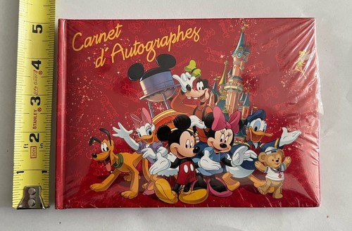 Libro de autógrafos vintage de Disneyland París cuaderno de autógrafos SELLADO NUEVO - Imagen 3 de 9
