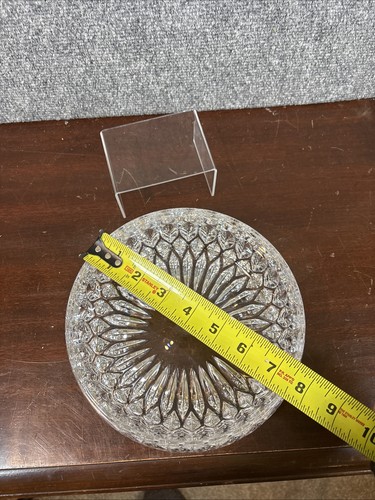 De colección ~ Gorham ~ Althea ~ Tazón para servir de 8" ~ Cristal con plomo ~ Centro de mesa - Imagen 4 de 4