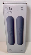 Genuine Bala Bars  2 ~2 lb Bars Color ~Sea~ New In Box Great Weights....