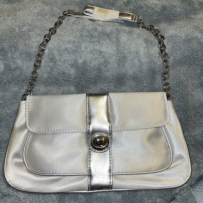 Avon Silver Handbag/Silver Chain Handle In Bag, 2007, Unused, Opened For Photo