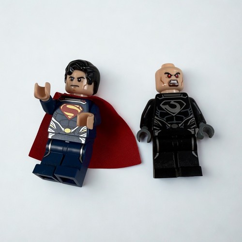 Lego Superman & General Zod Minifigures DC Man of Steel Lot - Picture 1 of 6