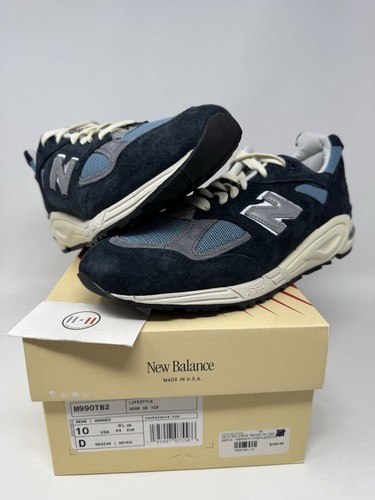 New Balance 990v2 Teddy Santis Made In USA Navy 2022 Size 10 Authentic Used Rare