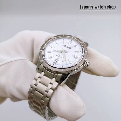 SEIKO Presage Style60's SARY267 Silvery Violet Automatic Men's Watch New in Box - Picture 21 of 24